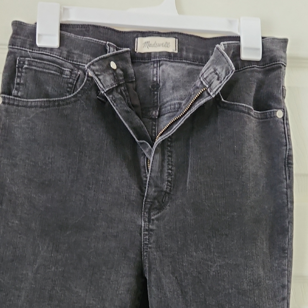 Madewell Dark Gray Skinny Jeans